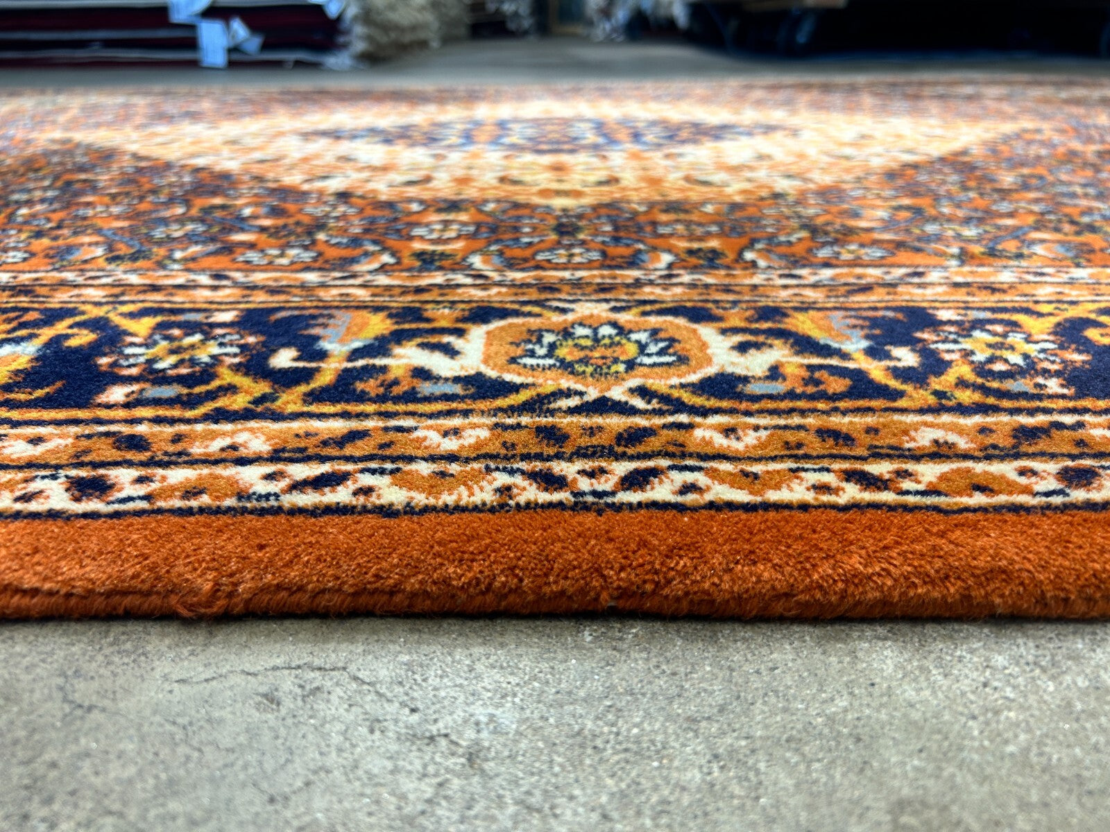 6'x9' Hand-Knotted 100% Wool Pile Bidjare Design Carpet - Area Rug