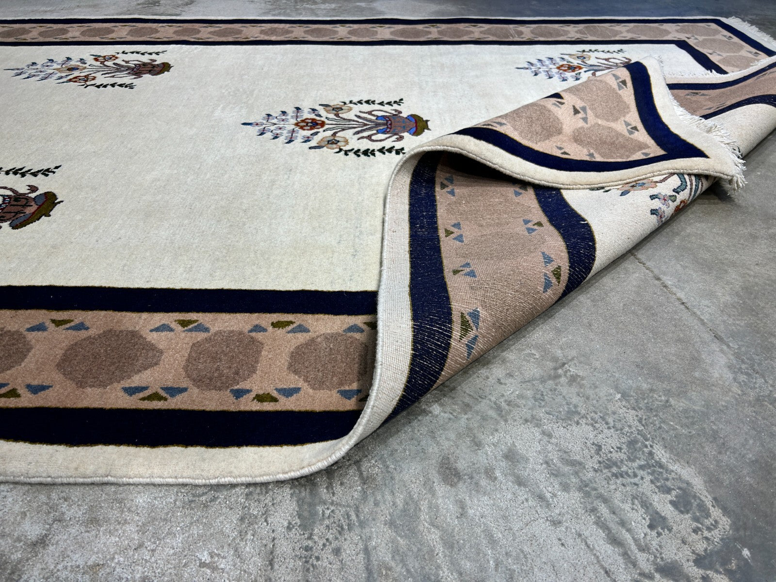 6'4"x9'5" Hand-Knotted 100% Wool Carpet - Gabeh Area Rug