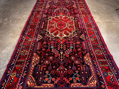 4'10" x 9'8" Hand-Knotted 100% Wool Carpet - Hamedane Area Rug