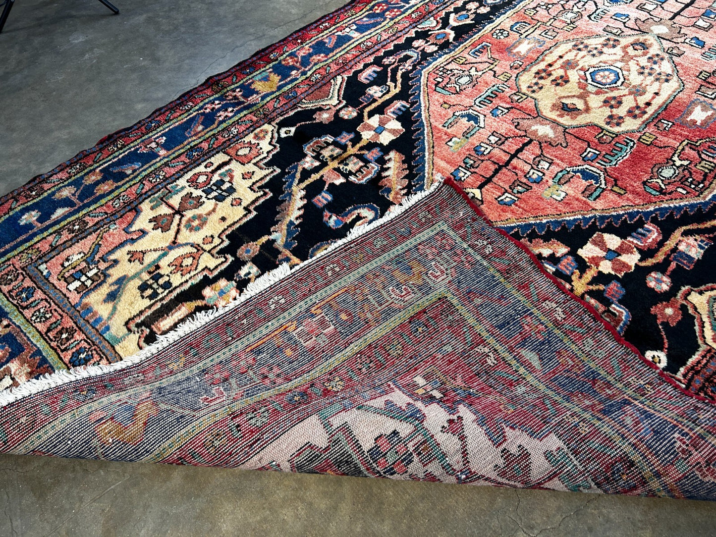 5'4" x 10'9" Hand-Knotted 100% Wool Pile Nahavande Area Rug - Carpet