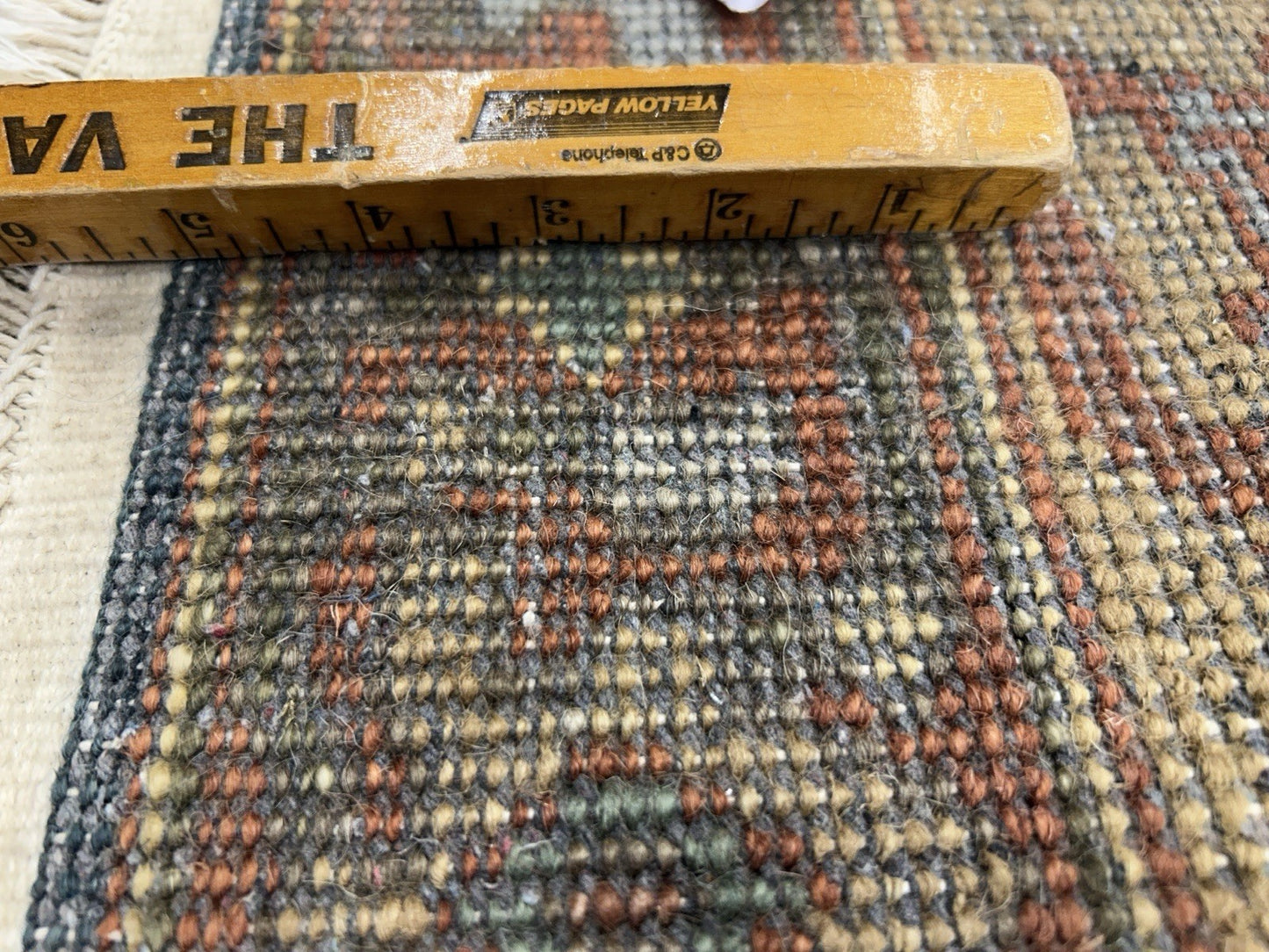 3’x5’ Hand-Knotted 100% Wool Indoserapi Area Rug - Carpet