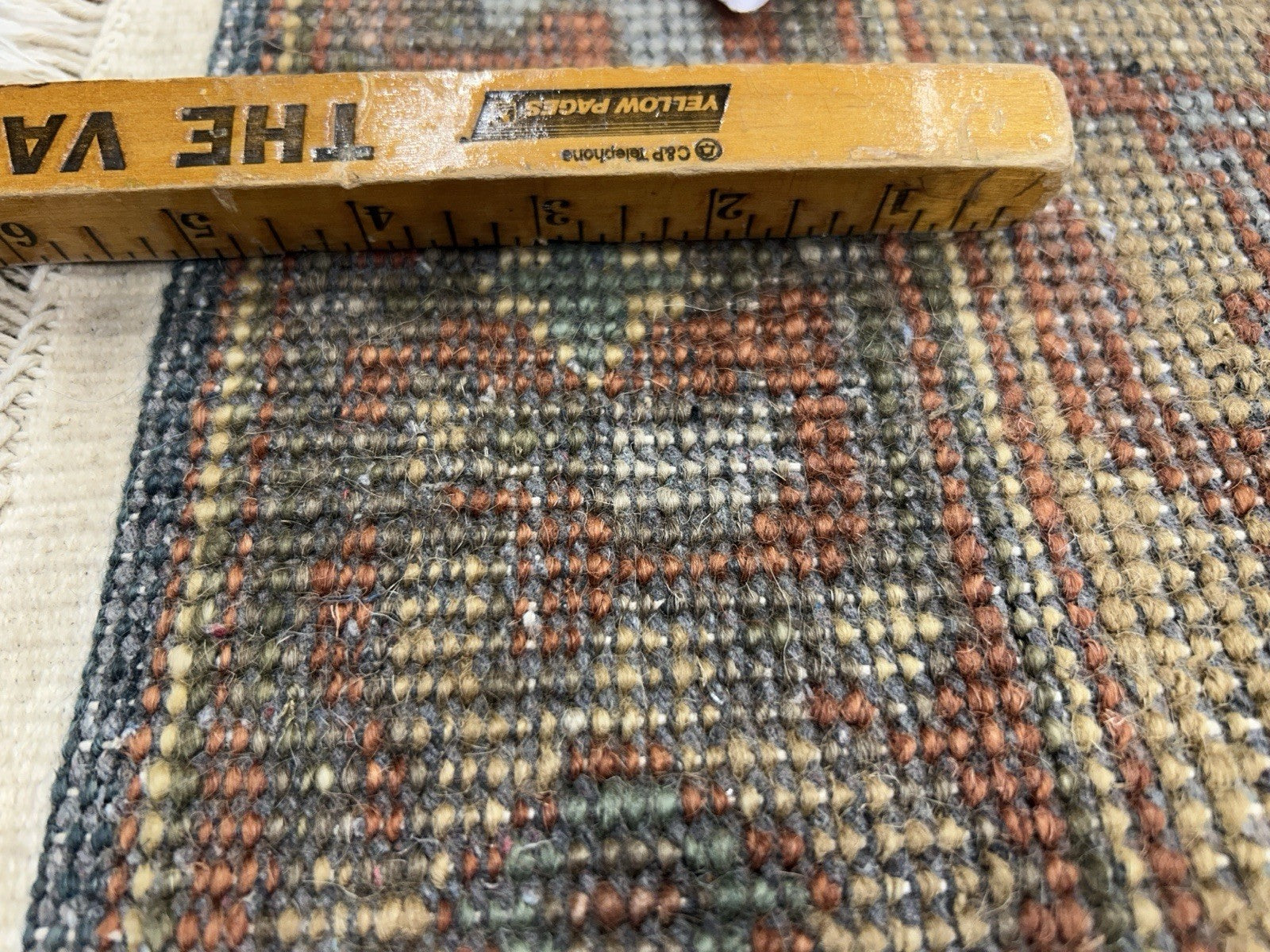 3’x5’ Hand-Knotted 100% Wool Indoserapi Area Rug - Carpet