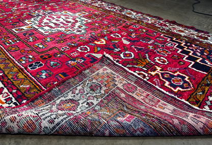 5'5" x 10'1" Hand-Knotted 100% Wool Carpet - Hamadane Area Rug