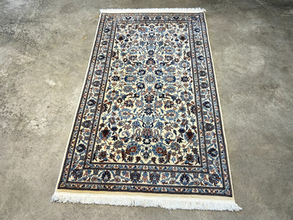 3'x5' Hand-Knotted 100% Wool Pile Oriental Rug