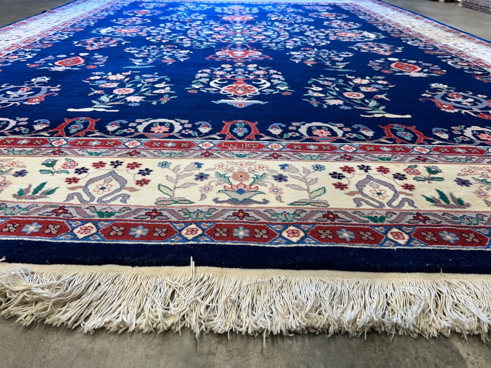 9'x12' Fine Hand-Knotted 100% Lamb Wool Pile SinoPersian Rug