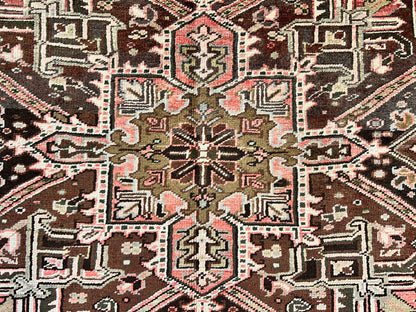 8'5"x11'10" Hand-Knotted 100% Wool Pile Herize Rug