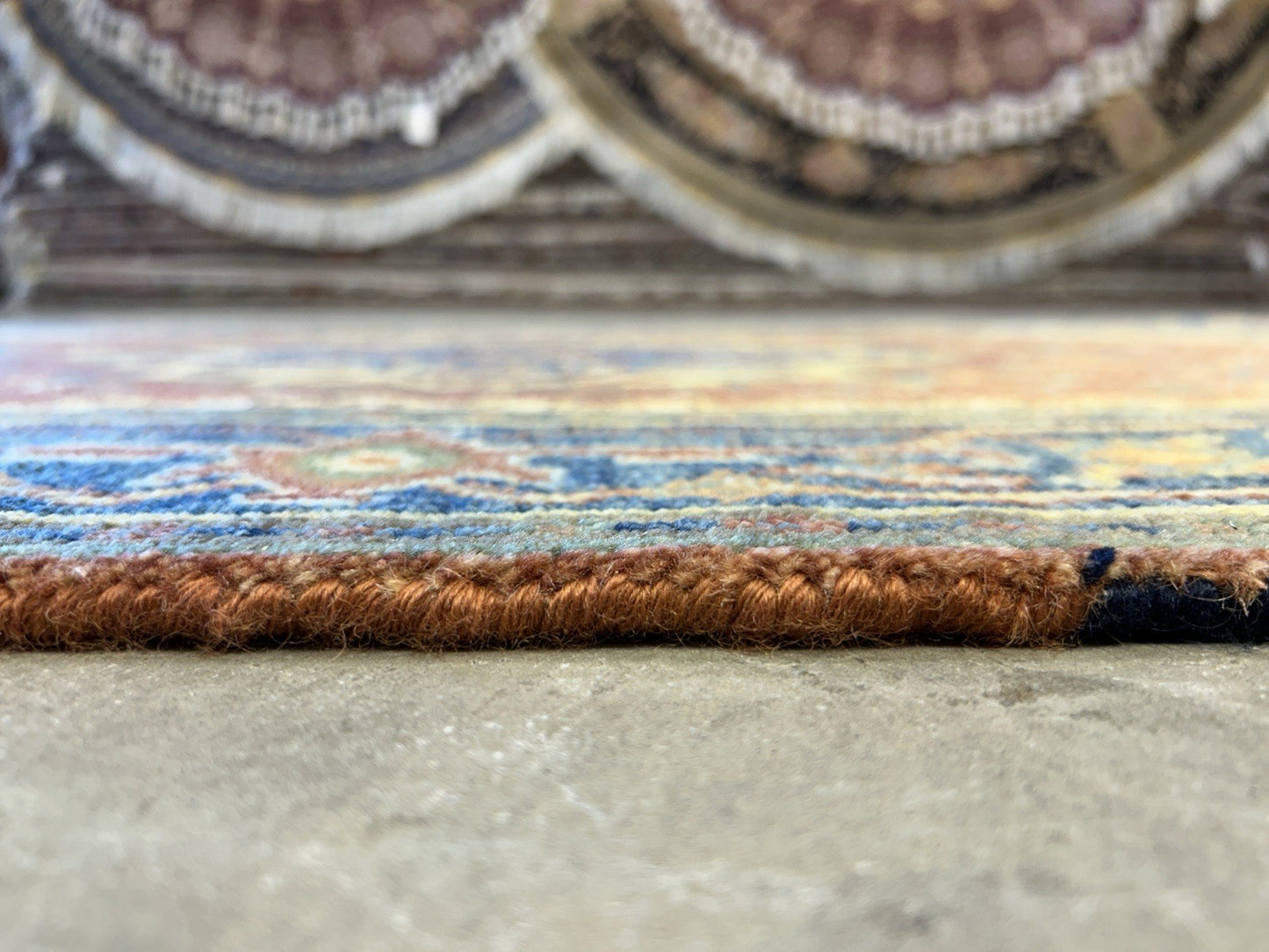 3’1”x5’ Hand-Knotted 100% Wool Indoserapi Area Rug - Carpet