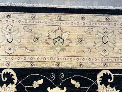 9'x12' Hand-Knotted 100% Wool Pile Oriental Rug