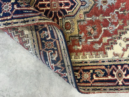 3’x4’9" Hand-Knotted 100% Wool Indoserapi Area Rug - Carpet