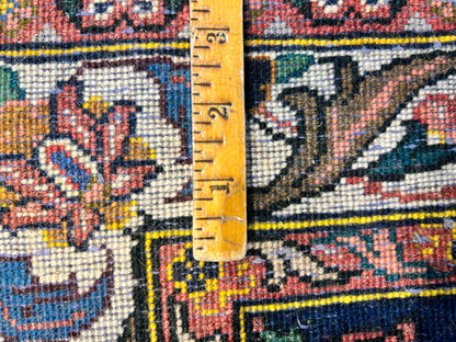 3'5"x5'2" Hand-Knotted 100% Lamb Wool Bakhtiarie Area Rug