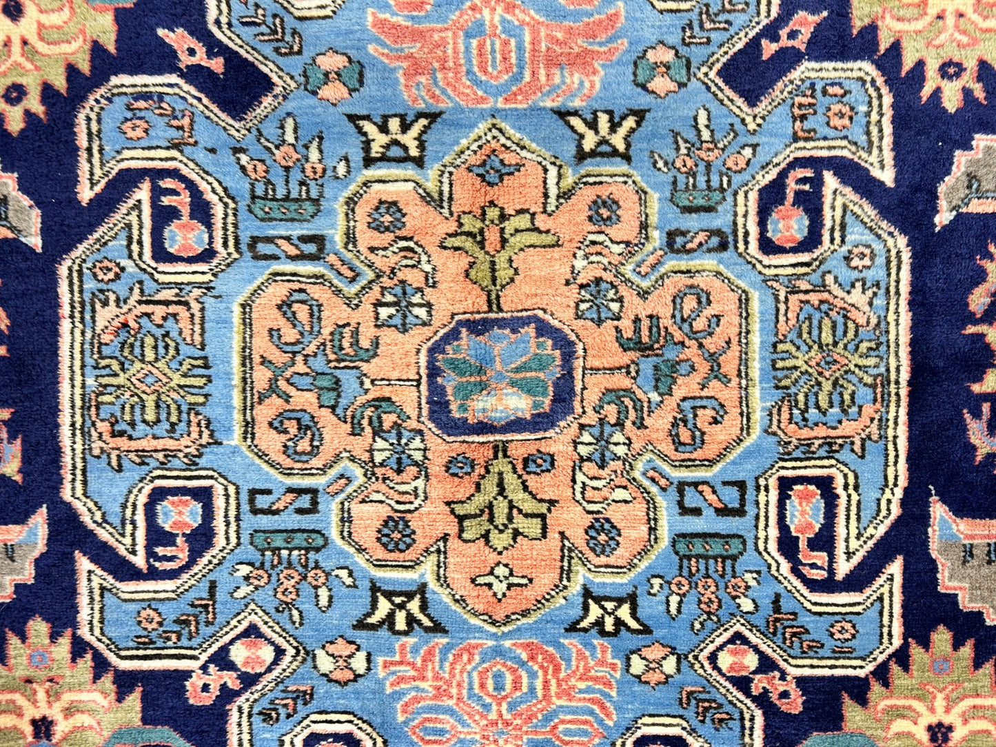 6'x9'10" Hand-Knotted 100% Wool Pile Ardabile Carpet - Area Rug