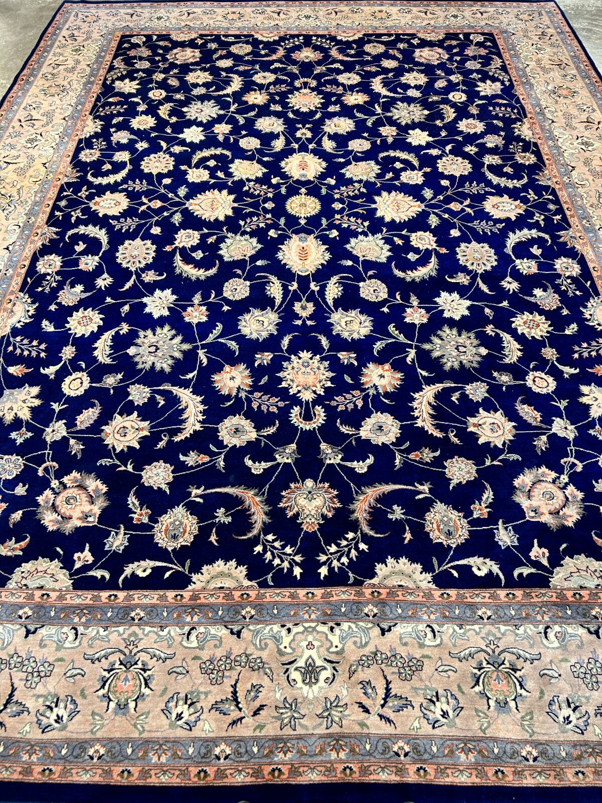 9'x12'3" Hand-Knotted 100% Lamb Wool Sinopersian Rug