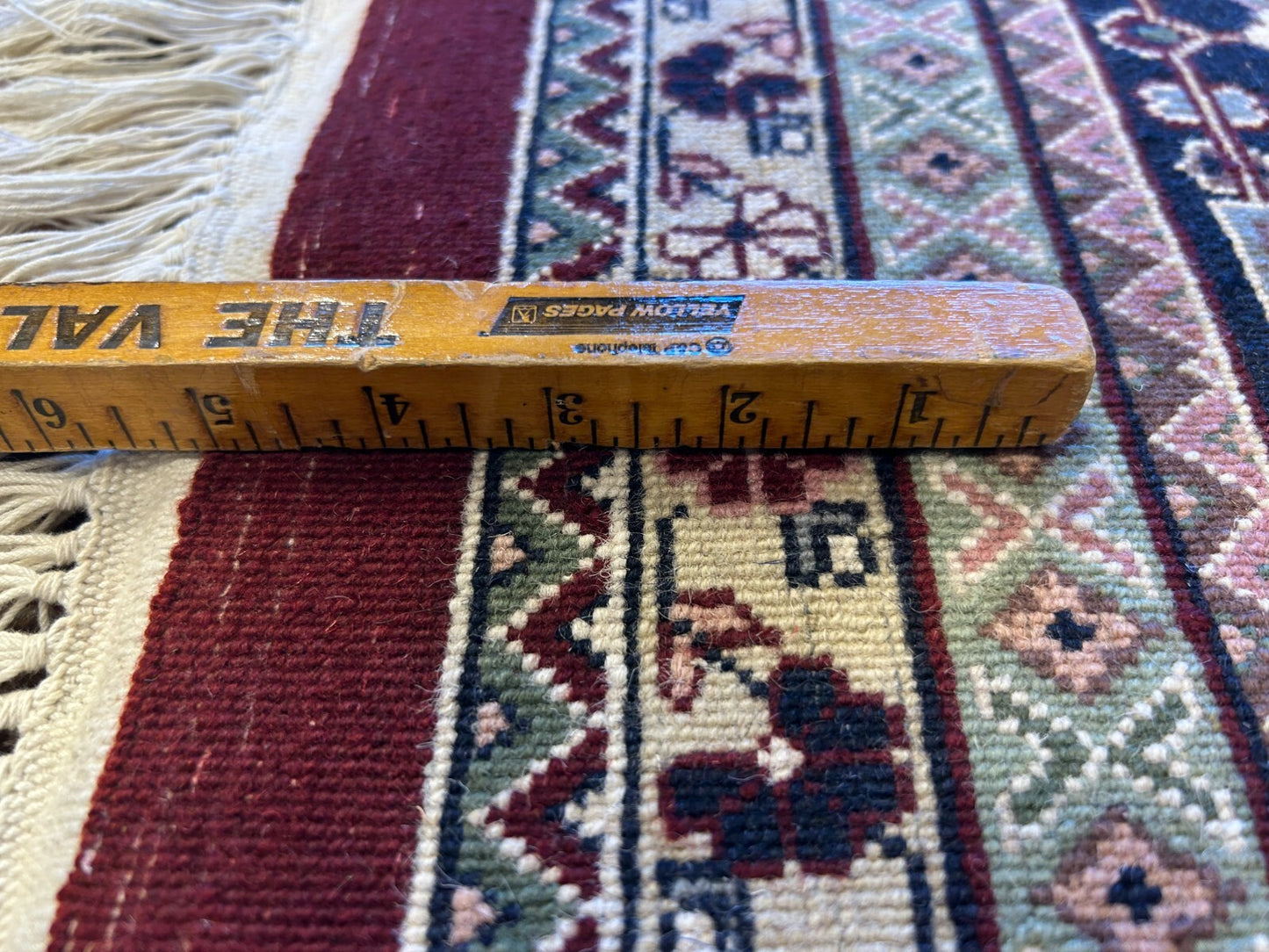 9'x11'9" Hand-Knotted 100% Wool Pile Herize Rug