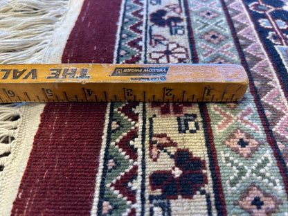 9'x11'9" Hand-Knotted 100% Wool Pile Herize Rug