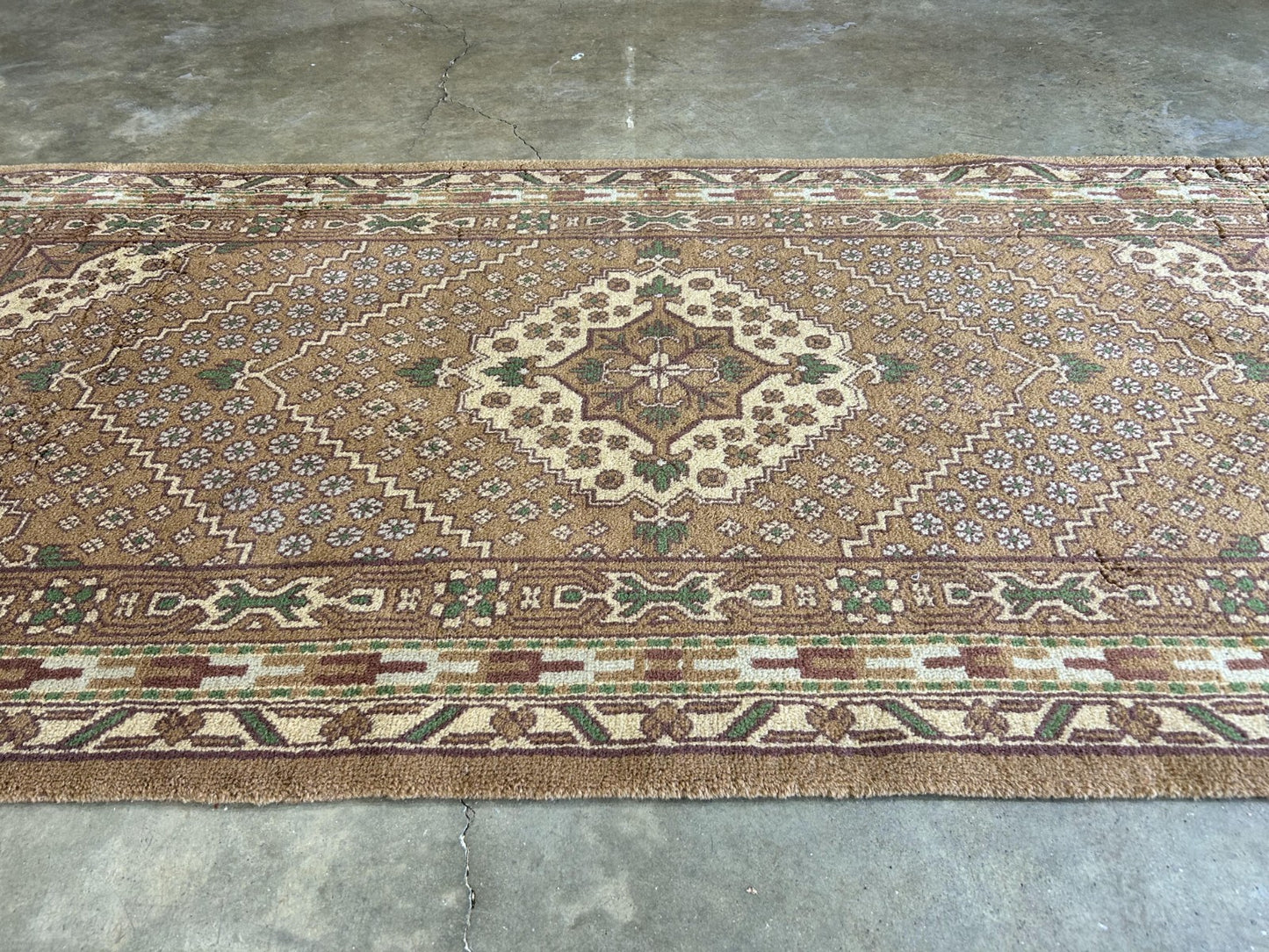 3'x6' Hand-Knotted 100% Wool Pile Oriental Area Rug - Carpet