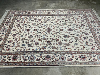 6'x9' Hand-Knotted 100% Wool Carpet - Kashane Design Area Rug