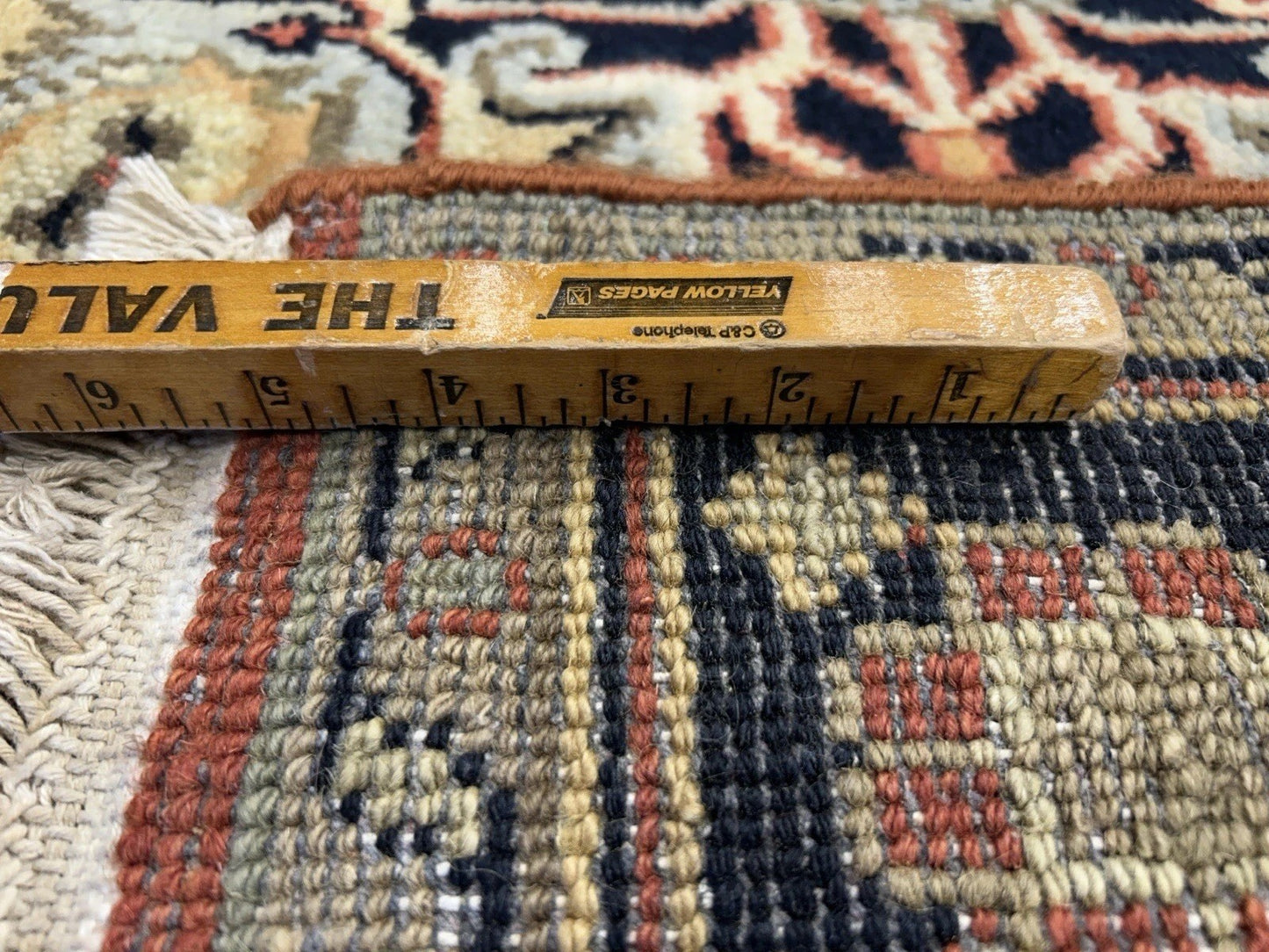 4’1”x6’1” Hand-Knotted 100% Wool Indoserapi Area Rug - Carpet