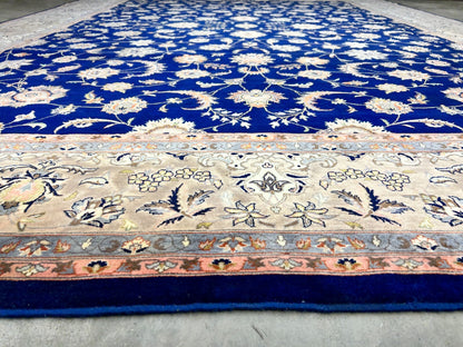 9'x12'3" Hand-Knotted 100% Lamb Wool Sinopersian Rug