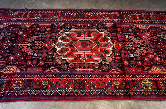 4'10" x 9'8" Hand-Knotted 100% Wool Carpet - Hamedane Area Rug