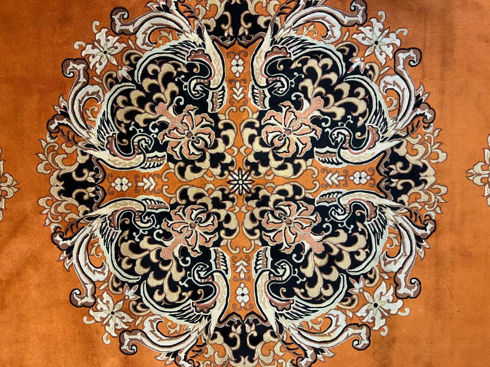 9'x12' Hand-Knotted 100% Wool Pile Oriental Rug