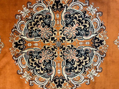 9'x12' Hand-Knotted 100% Wool Pile Oriental Rug