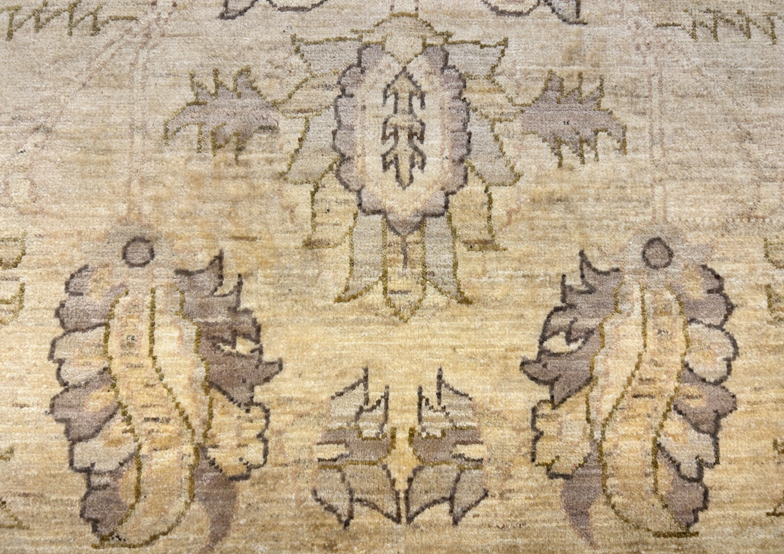 6'6"x9'6" Hand-Knotted 100% Wool Pile Afghan Carpet - Area Rug