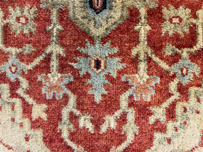 3’x5’ Hand-Knotted 100% Wool Indoserapi Area Rug - Carpet