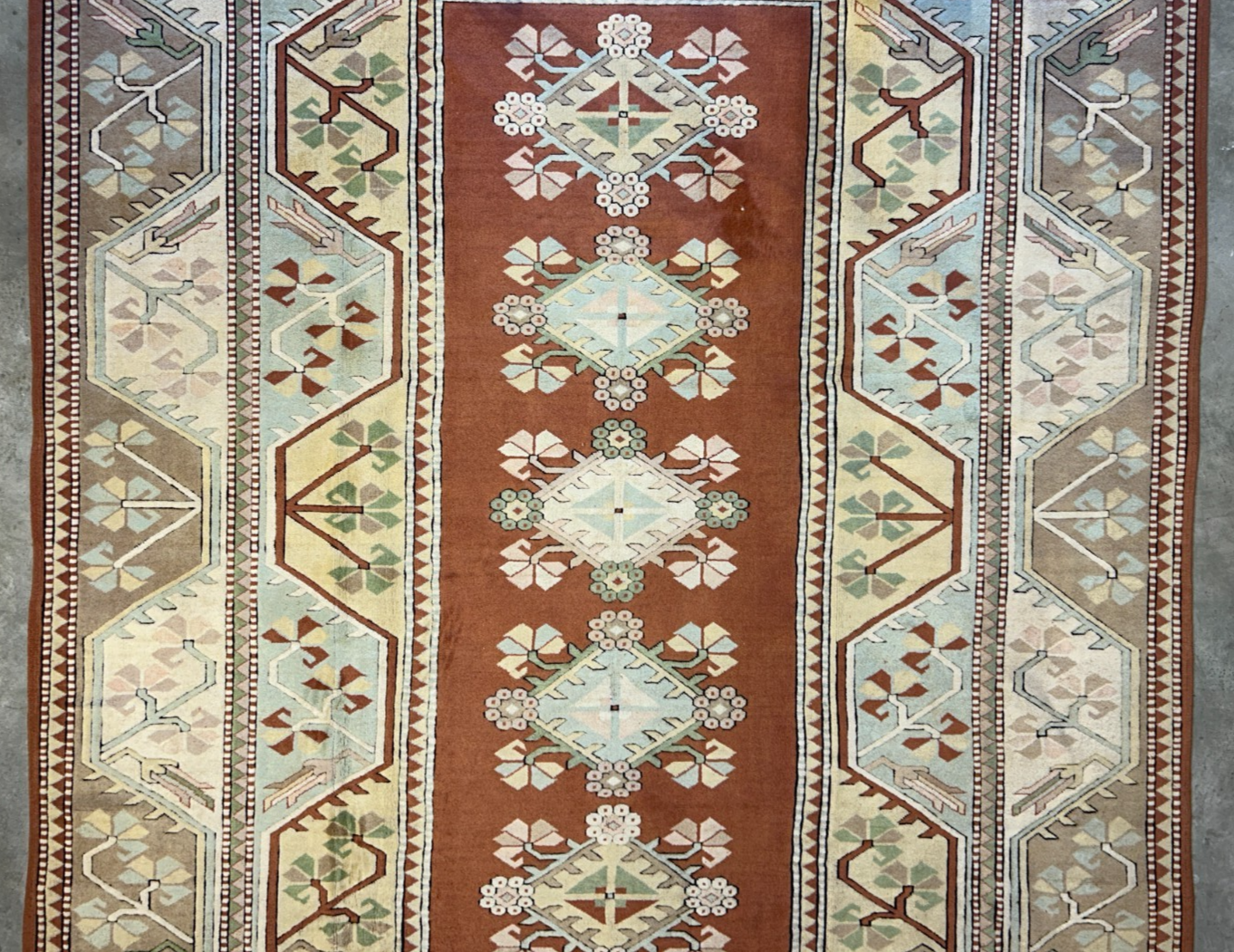 8'10"x11'8" Hand-Knotted 100%  Wool Pile Kazak Rug