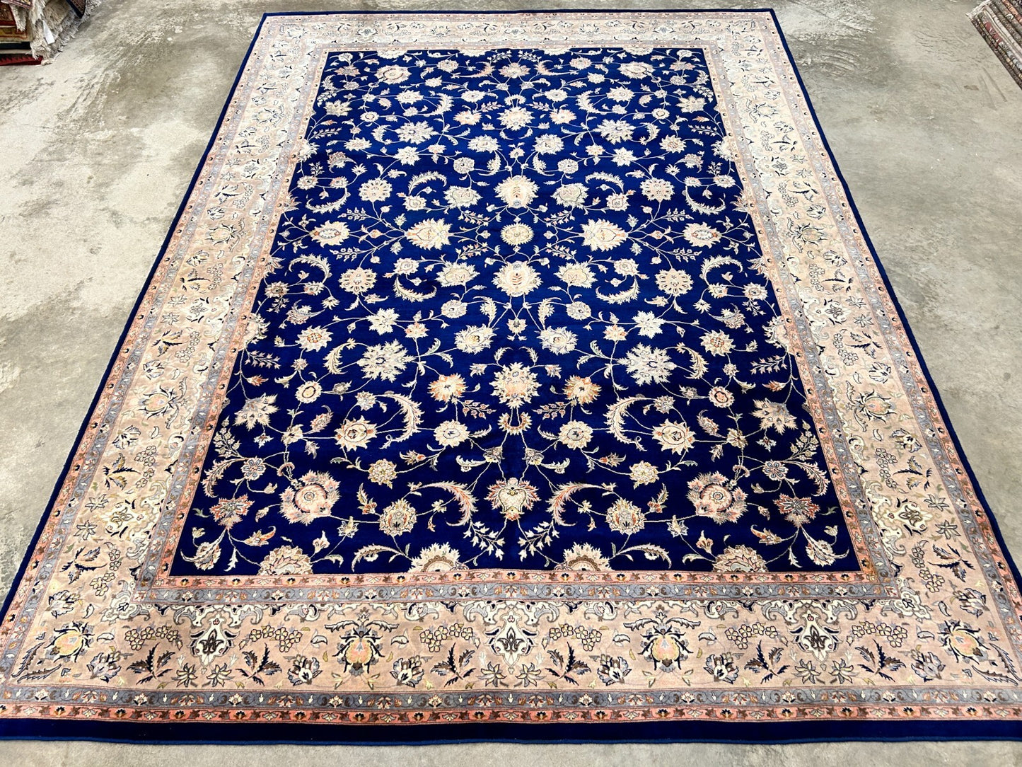 9'x12'3" Hand-Knotted 100% Lamb Wool Sinopersian Rug