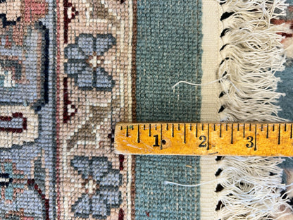 9'x12' Hand-Knotted 100% Wool Pile Kashane Design Carpet - Area Rug