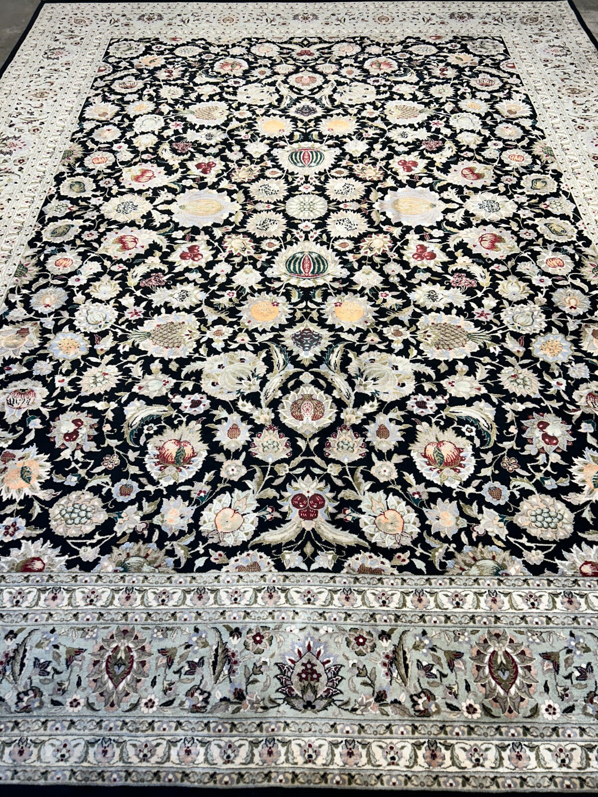 9'x12' Hand-Knotted 100% Wool Pile Sinopersian Carpet - Area Rug