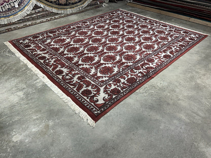 8’x9’11” Hand-Knotted 100% Wool Pile Oriental Area Rug - Carpet