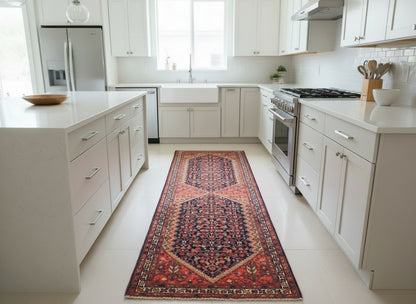 3'8" x 9'11" Hand-Knotted 100% Wool Pile - Malayere Runner