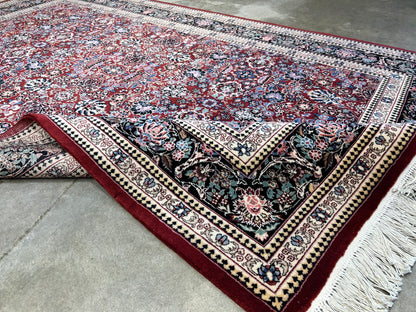 5'9"x8'9" Hand-Knotted 100% Wool Pile SinoPersian Carpet - Area Rug