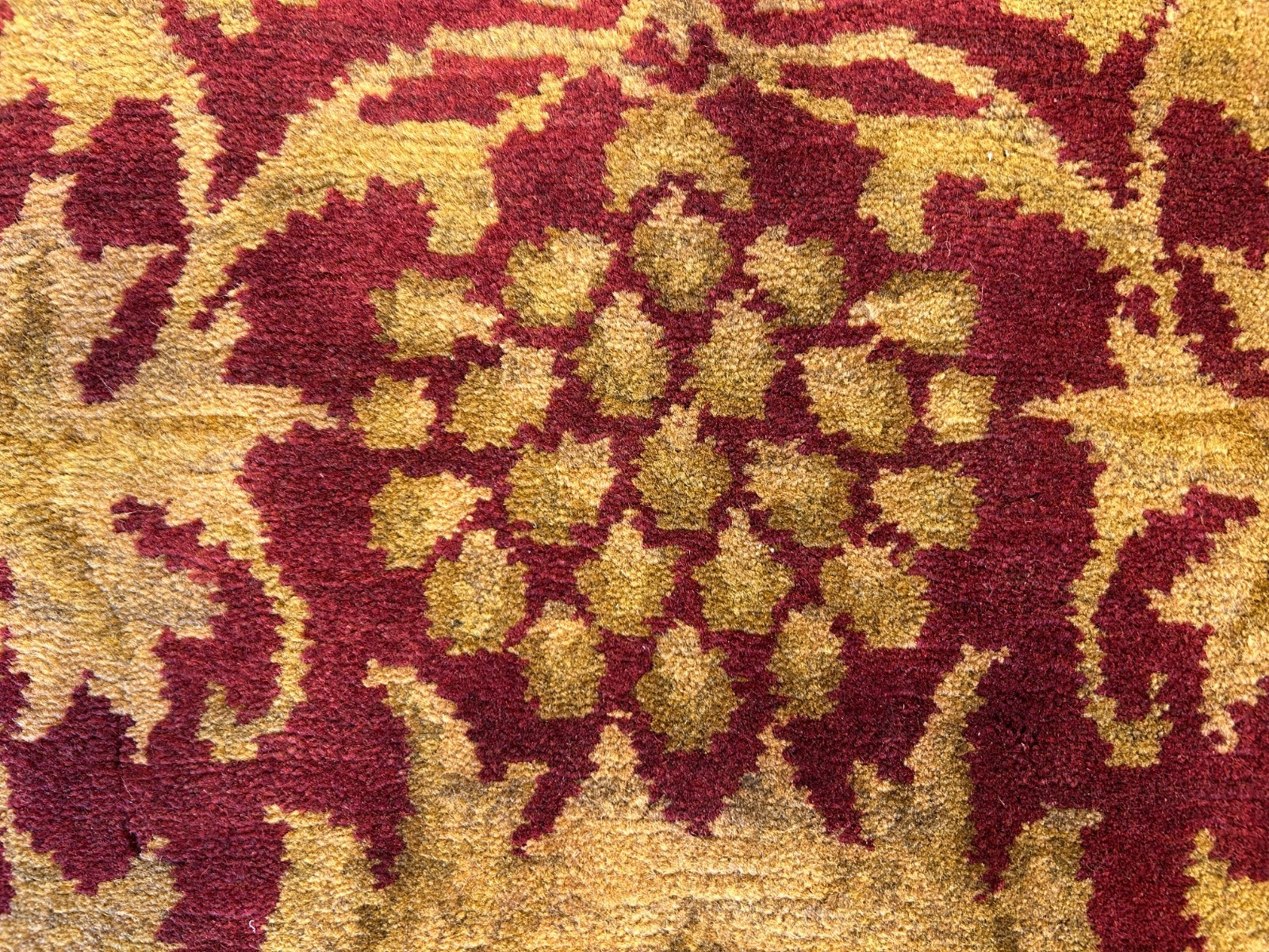 8'x10' Hand-Knotted 100% Wool Pile All-Over Area Rug - Carpet