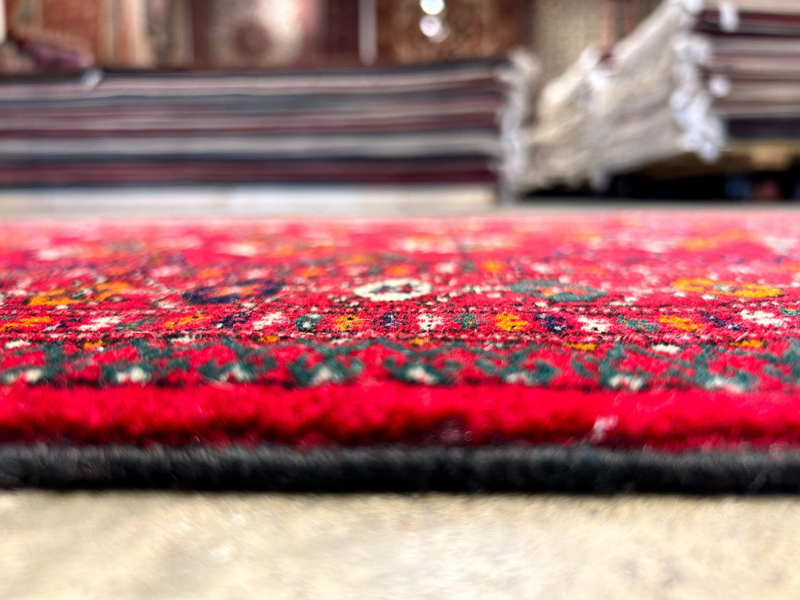 2'8"x3'10" Hand-Knotted 100% Wool Pile Bokhara Rug