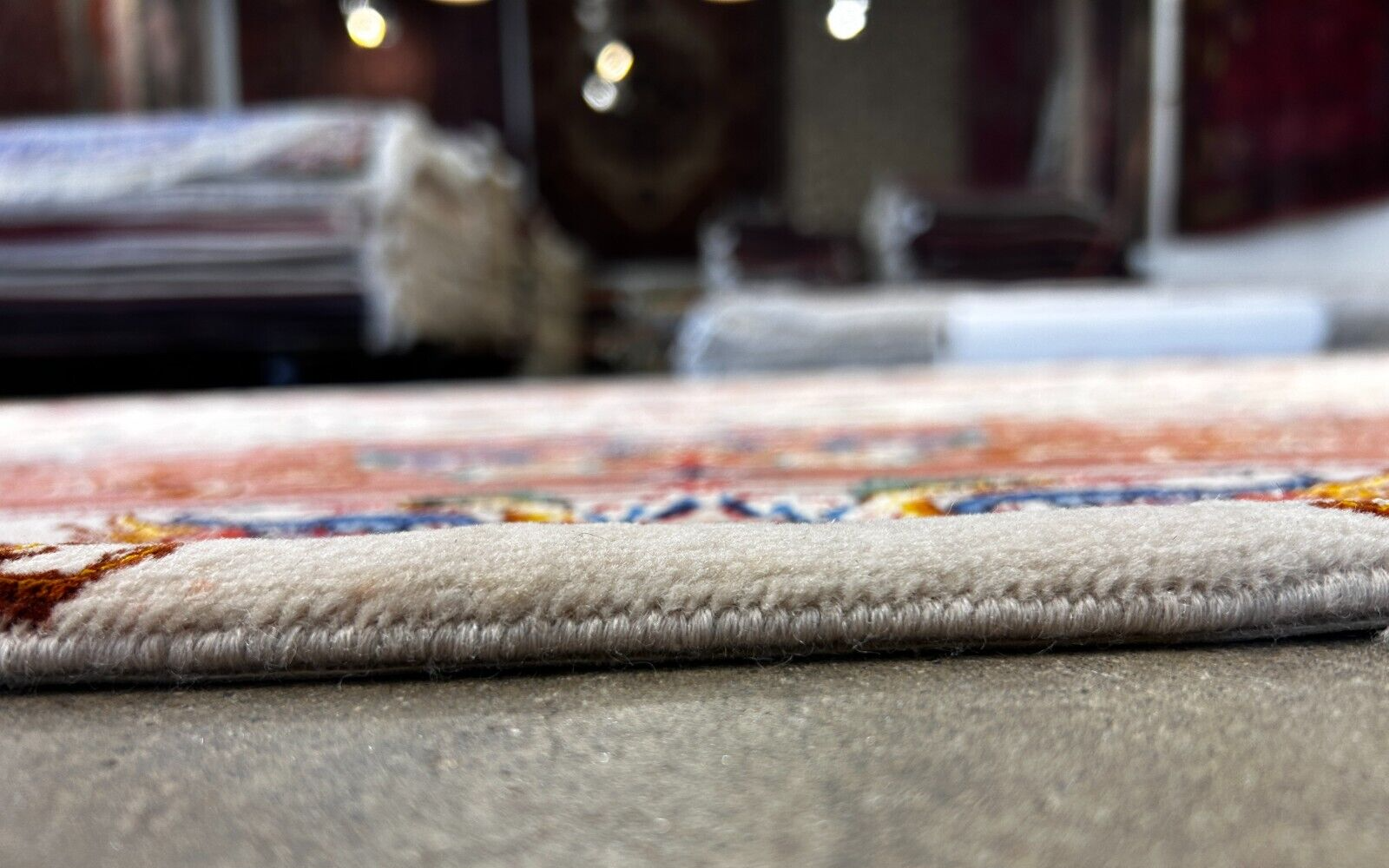 8'1"x11'7" Extra Fine Hand-Knotted Wool & Silk Oriental Rug - Area Carpet