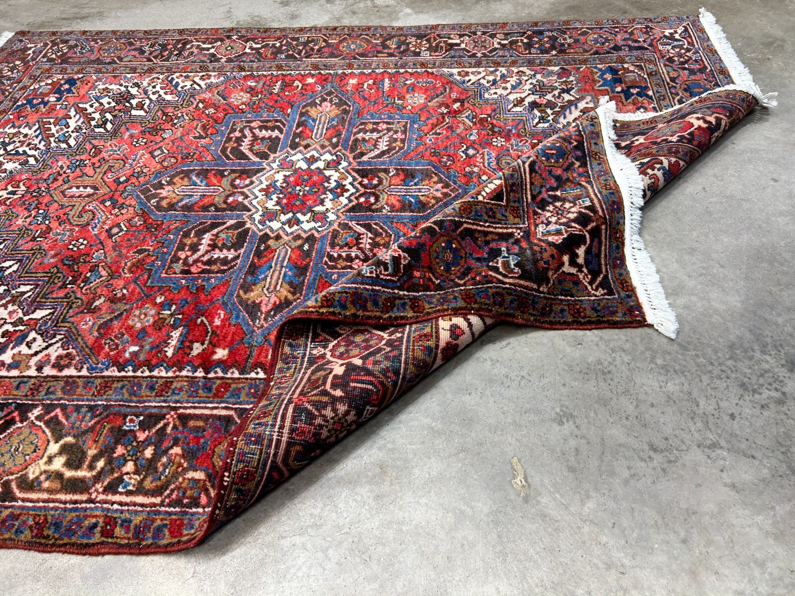 6'6"x8'10" Hand-Knotted 100% Wool Herize Carpet - Area Rug