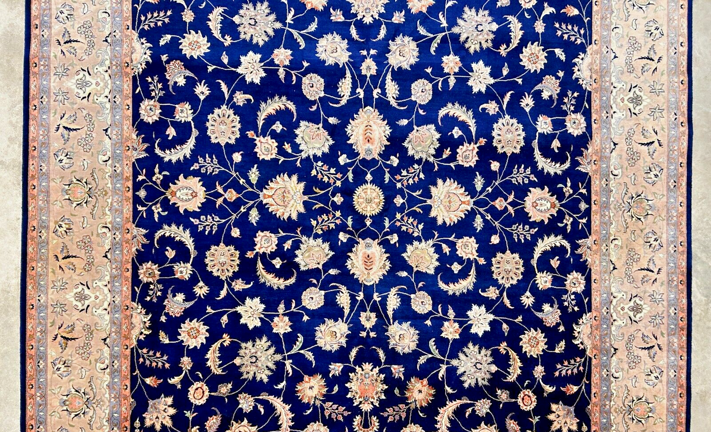 9'x12'3" Hand-Knotted 100% Lamb Wool Sinopersian Rug