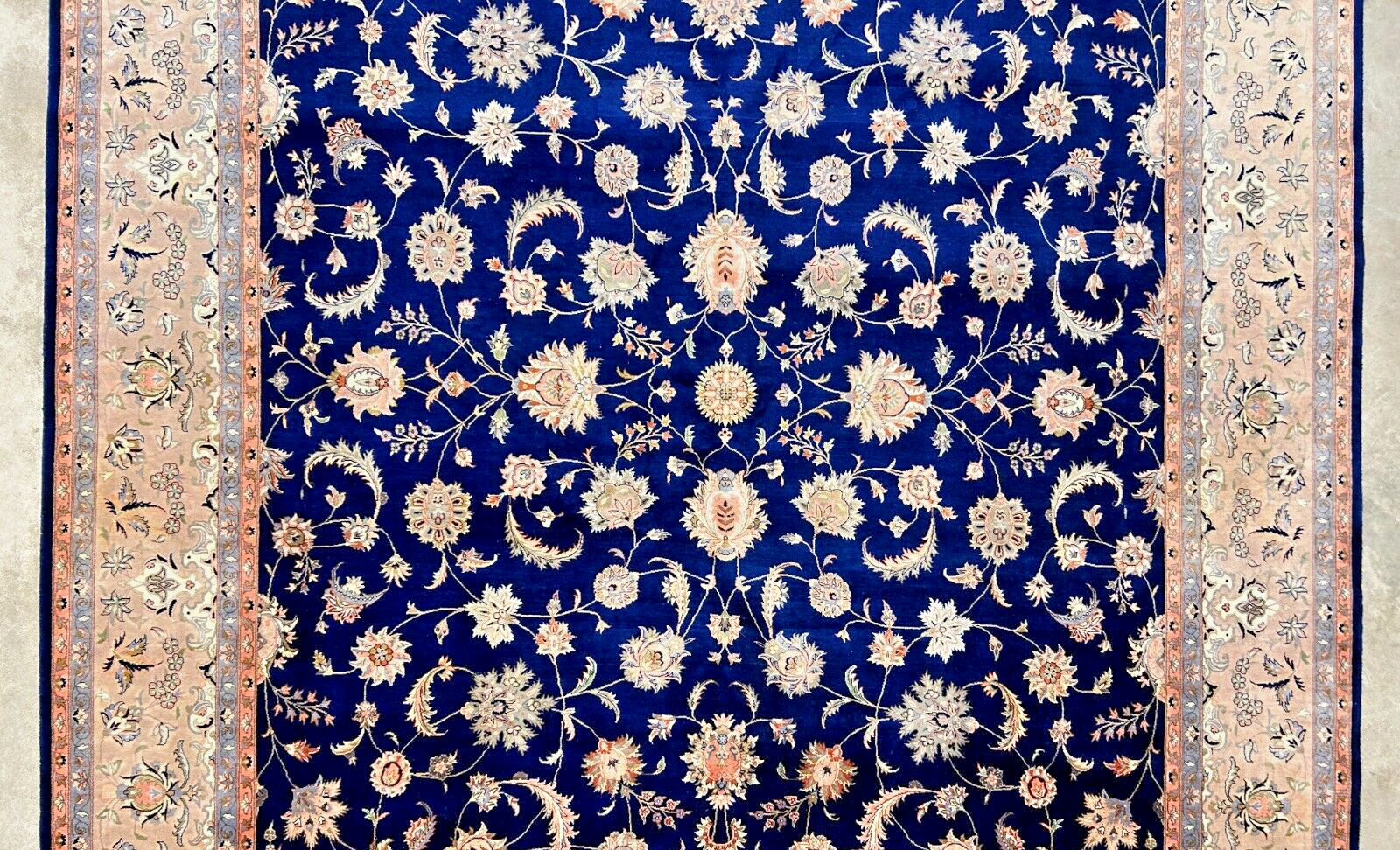 9'x12'3" Hand-Knotted 100% Lamb Wool Sinopersian Rug