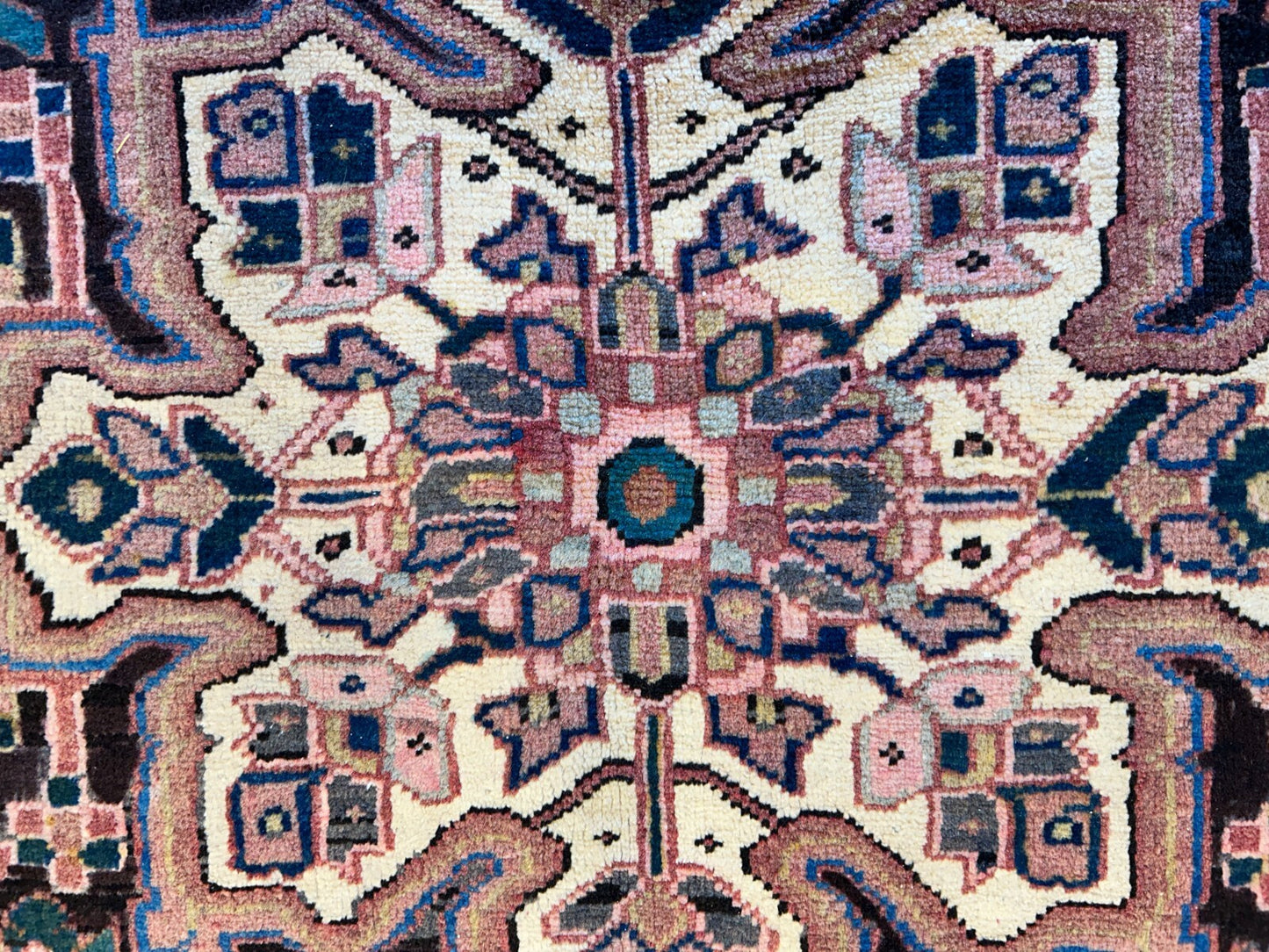 8'x11'3" Hand-Knotted 100% Wool Pile Herize Rug