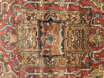 4’1”x6’1” Hand-Knotted 100% Wool Indoserapi Area Rug - Carpet