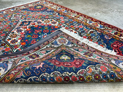 3'5"x5'2" Hand-Knotted 100% Lamb Wool Bakhtiarie Area Rug