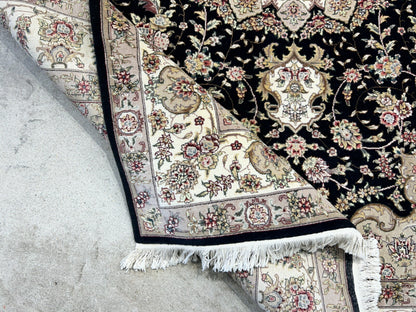 6'x9' Hand-Knotted 100% Wool Pile SinoPersian Carpet - Area Rug