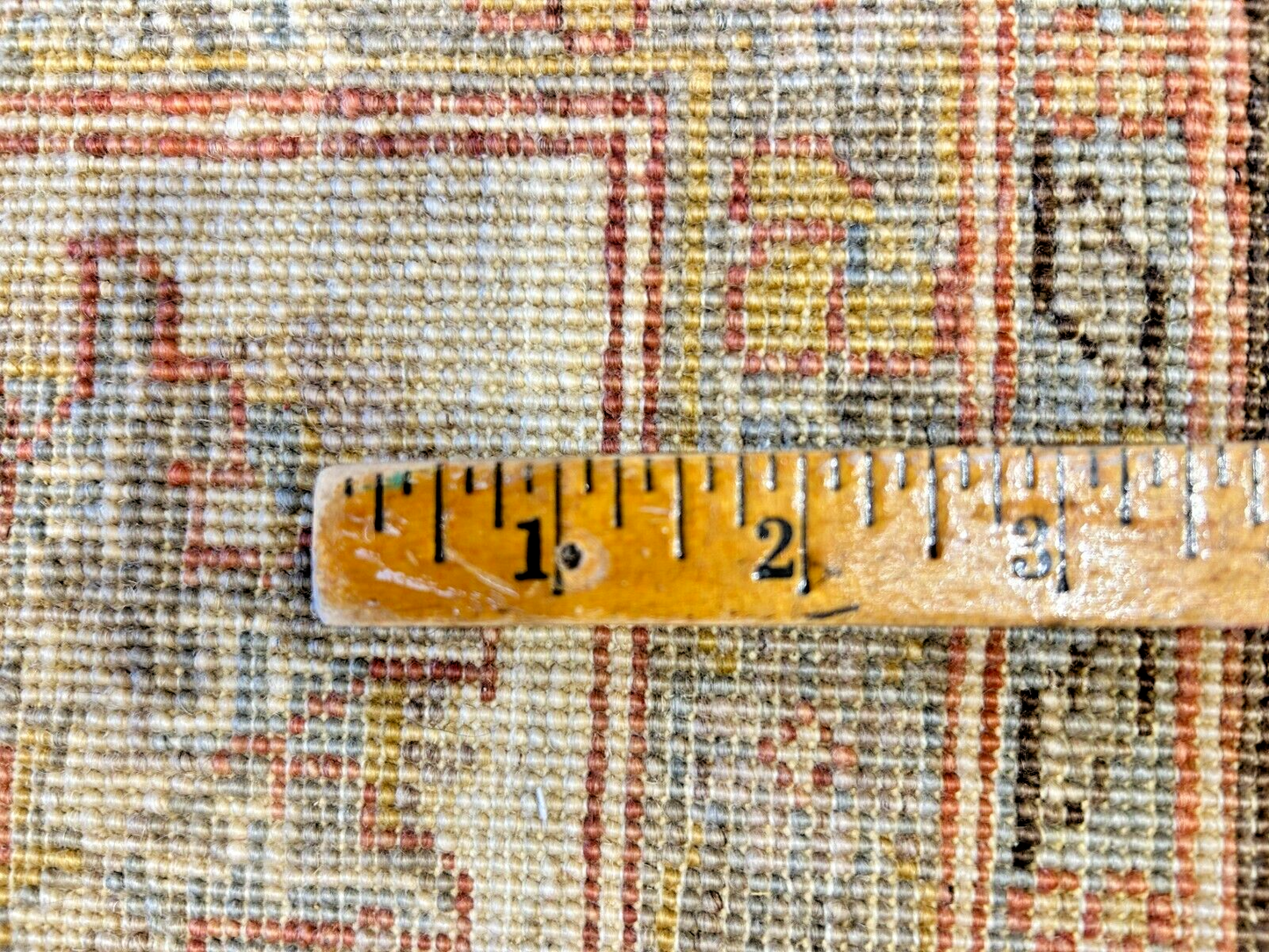 6'3"x9'7" Hand-Knotted 100% Wool Pile Peshawar Carpet - Area Rug