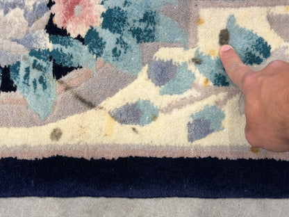 Hand-Knotted Art Deco Rug - 5’3”x8’5”
