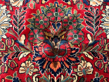 Hand-Knotted Persian Sarouk Rug - 10’x21’8”