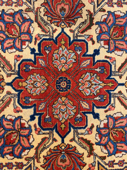 Hand-Knotted Persian Heriz Rug - 7’9”x11’6”