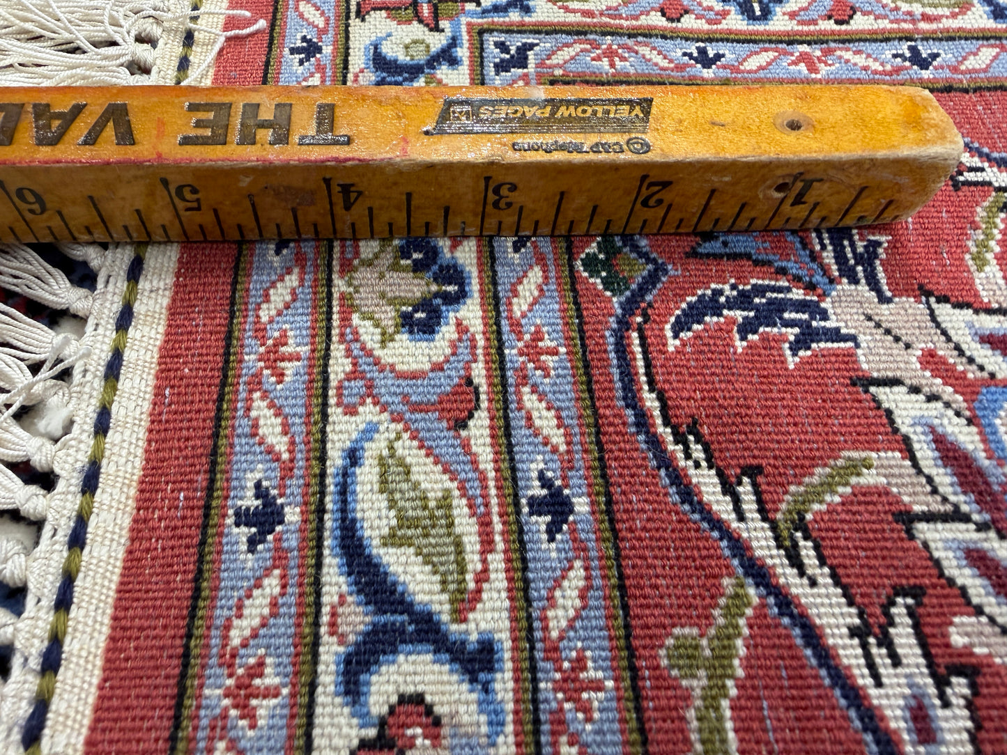 Hand-Knotted Persian Isfahan Rug - Signed Seirafian - 5’x7’4”