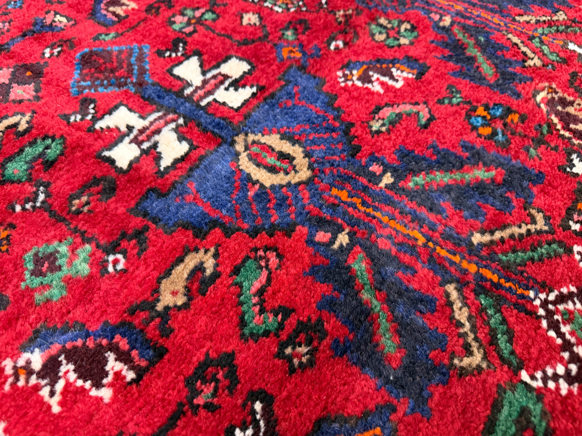 Hand-Knotted Persian Nahavand Rug - 5’1”x8’11”